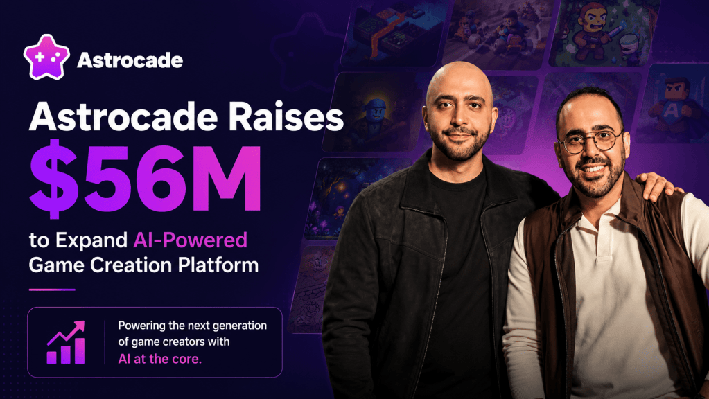 Icon Astrocade Astrocade Raises $56M for AI Game Creation Platform