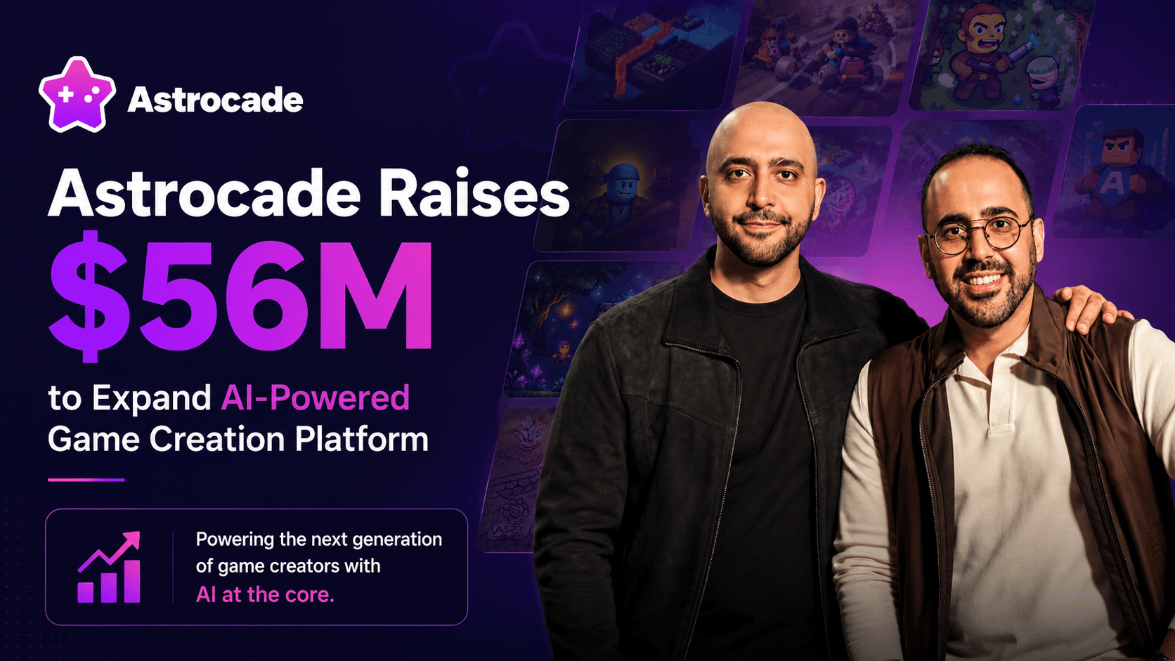 Astrocade Raises $56M for AI Game Creation Platform